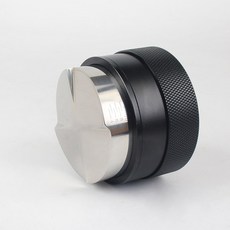 프리즈마 눈금형 높이조절 디스트리뷰터 58mm 탬퍼, 블랙, 1개