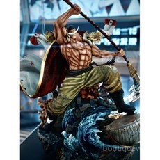원피스 피겨 4 황제 흰 수염 탑 전쟁 GK 특대 모델 장식 선물, 신속 배송, Top War 흰 수염  컬러 박스
