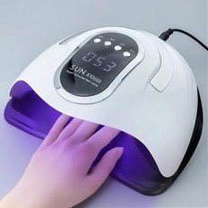 SUN X10MAX 전문 UV LED 네일 램프 매니큐어용 280W 젤 광택제 건조기 대형 LCD 터치 스마트 도구, [02] European regulations, 1개