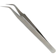 알콩 집기 쉬운 도시락 꾸미기 스텐 핀셋 실버, 1개