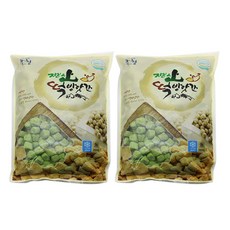 지리산 굳지않는 빙수용 녹차인절미 빙수떡 2kg, 2개