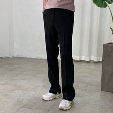 스트릿제이 페퍼 트임 세미 와이드 슬랙스