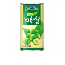 해태음료 썬키스트 매실 175ml, 30개
