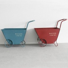 [천삼백케이] [꾸미까] 자딘 가든 수레 화분 데코용 1P (2colors)