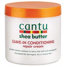 Cantu Shea 버터 리브 인 컨디셔닝 리페어 크림 16 온스, 단일상품