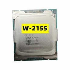 C422 마더보드용 제온 W-2155 CPU 14 Nm 10 코어 20 스레드 3.3GHz 13.75MB 140W 프로세서 W2155 LGA2066