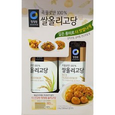 청정원 쌀 올리고당 1.2KG 2개입, 1