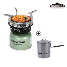 [스노우라인] 부스트 스토브 + 윈드 포트 솔로 세트, 단일속성, 1개