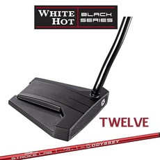  ODYSSEY 오딧세이 오디세이 HOT 화이트 핫 블랙 TWELVE 퍼터 STR E LAB 샤프트 레드 컬러 남성 우용 골프 - 34인치  상품 이미지