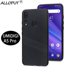 2019 alloput tpu 전화 케이스 umidigi a5 프로 소프트 일반 실리콘 전체 뒷면 커버 umidigi a5 프로 고무 보호 케이스, 1개(A0), UMIDIGI A5(A0)