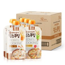 아이꼬야 맘스쿠킹 이유식 100gx10개 혼합구성(12개월), 10개(닭백숙5+된장5)