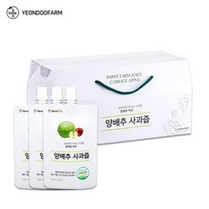  아빠의주스 양배추 사과즙, 100ml, 20개 