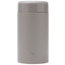 조지루시 보온죽통 SW-KA75H 750ml 대용량 푸드자 보냉, 미디엄그레이(HM), 1개