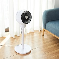 [엔뚜마노] 360도 좌우회전 스탠드 에어 리모콘 써큘레이터 EM-360C