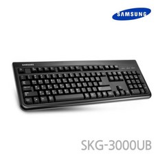 삼성전자 USB 키보드 (멤브레인) (106키) (블랙) (SKG-3000UB)