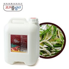 우리식품 고기엔 참소스 삼겹살소스 양파소스 감칠맛 고기집소스, 15kg, 1개