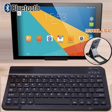 무선 블루투스 키보드 휴대용 키보드 태클라스트 A10S M20 P10 T10 T20 Tbook 10 X10 X98 Plus M30 태블릿 키보드 브래킷, Teclast X98 Plus II, 없음, 1개