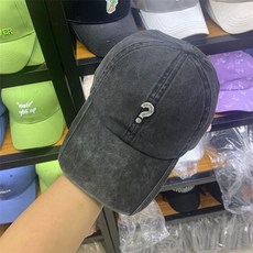 바니 공용 물음표 스냅백 데님 선캡 여 모자JJ6xy0