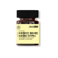 뉴트리하루 프리미엄 고함량 브로멜라인 퀘르세틴 브로멜틴 리치맥스, 420개, 1정