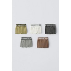 자라 키즈 ZARA KIDS 3-6세 텍스트 박서 5장 세트316325