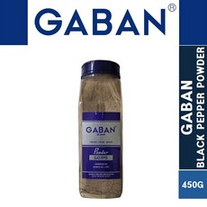 GABAN BLACK PEPPER CRACKED 가반 흑후추 블랙페퍼 크랙트 450g, 1개