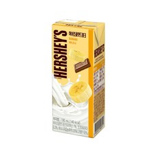 허쉬 초콜릿드링크 바나나 팩음료 190ml x 9개