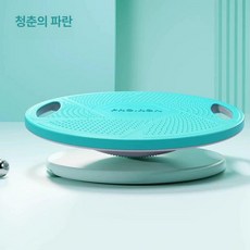 겨울 실내홈트 요가 필라테스 코어운동 밸런스 보드, 청춘블루 코어 트레이닝