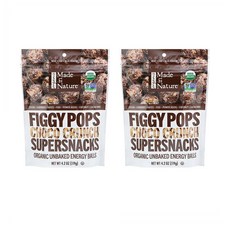 Made in Nature Figgy Pops Choco Crunch Supersnacks 메이드 인 네이처 피기 팝 초코 크런치 119g 2팩