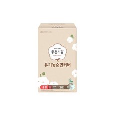 생리대 좋은느낌 순면 울트라슬림 날개형 중형36P) x 1팩, 중형/레귤러