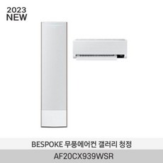 삼성 비스포크 무풍 멀티 에어컨 AF20CX939WSRT, 매립배관, 모델명/품번