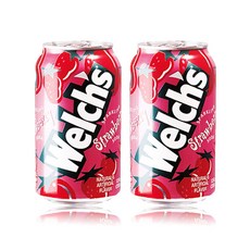 농심 웰치스 딸기 355ml x24개 음료수, 24개