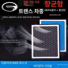 차량용 잔디깎는기계 예초기 에어 필터, 향기 공기 필터, 전기차 GA4, 1개