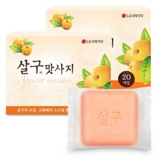 LG생활건강 살구씨맛사지 비누, 90g, 40개