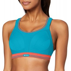 쇼크 업소버 Women 's Ultimate Run Sports Bra Blue (Ocean Wave) 34B