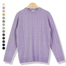 남자꽈배기니트