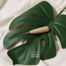 MKB593565 라임마트 12cm 뜨게 공예 A364593 손잡이 송곳 홈카페 재료 나무 KH201