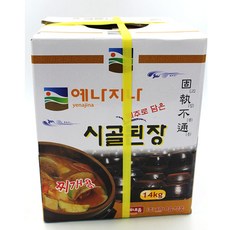 예나지나 시골된장 14kg, 1통