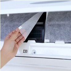 마켓모든 에어컨필터 벽걸이형 미세먼지 탈취 부직포 여과필터 먼지필터 2EA, 2개
