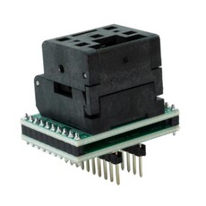 Chip Quik 267181 수량 1 CHIP QUIK SK0012 QFN20 소켓DIP20 어댑터 4 x 4mm 바디 0.5mm 피치, Chip Quik 267181 수량 1 CHIP QUI