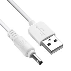 USB ~ DC 3.5V 충전 케이블 교체 Foreo Luna/Luna 2/Mini/Mini 2/GO/L, [02] WHITE, 02 WHITE
