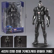어벤저스 마블 엔드게임 파이어 미션 블록 캐릭터 모형 모델 수집용 장남감, F, 1개