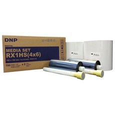 총판DNP/ 정품DS-RX1HS미디어세트 1박스(2롤KIT)/4X6인치/FOTOLUSIO고품질/디지털포토용지