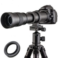 JINTU 420-800mm 니콘 SLR 카메라용 망원렌즈 수동 줌 렌즈 D3400 D5100 D5200 D5300 D5600 D7000 D7100 D3100 D3200 D90