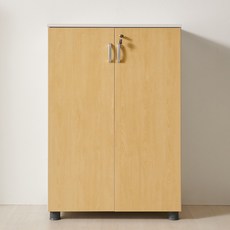 다용도 높은 도어 잠금수납장 800, 비비니 다용도 도어 잠금수납장 800, 화이트