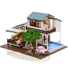 moin moin 돌하우스 미니어처 수제 키트 집 영국 런던, 단품