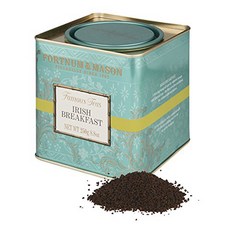 영국 포트넘 앤 메이슨 틴 아이리쉬 브랙퍼스트 티 250g Fortnum & Mason Irish Breakfast Tea Loose Leaf Caddy, 1개, 1