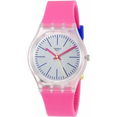 [견본] SWATCH 시계 Gent 에이전트 FLUO PINKY (플루오 · 핑키) 남여 GE256 [정식 수입품]