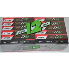 [해외직구]Tdk Blank 90 Minute Cassette Tapes (12 Pack), One Color_One Size, One Color_One Size, 상세 설명 참조0