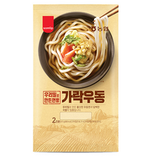 [농협X삽립] 우리밀 가락우동 2인(415g) X 2봉, 2개, 415g