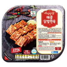야식만참 매콤닭발편육 250g, 1개